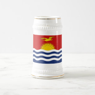 Chope À Bière Drapeau des Kiribati
