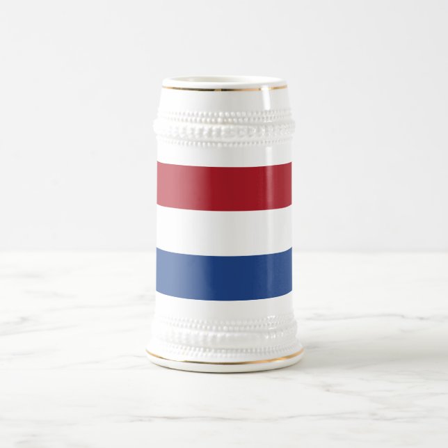 Chope À Bière Drapeau des Pays-Bas (Centre)