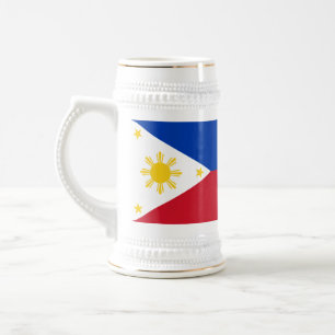 Chope À Bière Drapeau des Philippines