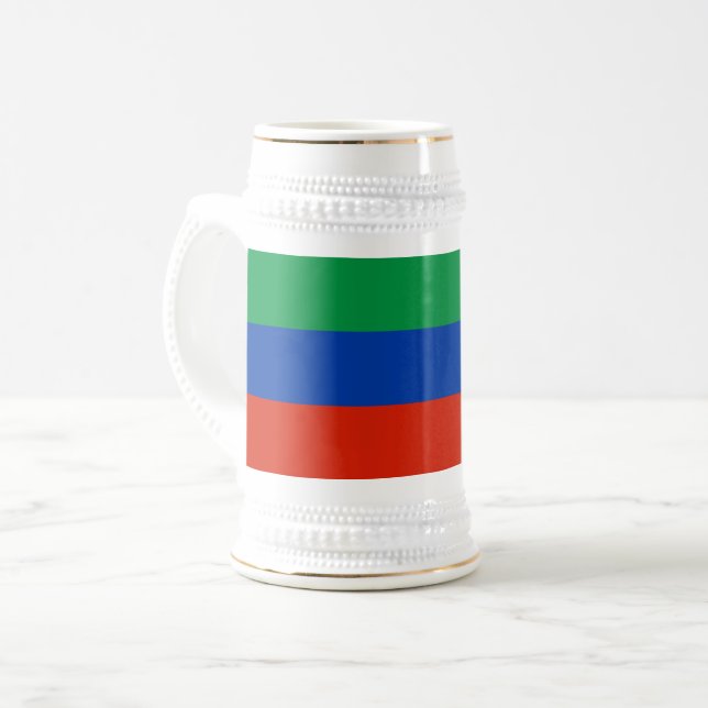 Chope À Bière Drapeau du Daghestan (Devant gauche)
