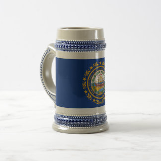 Chope À Bière Drapeau du New Hampshire