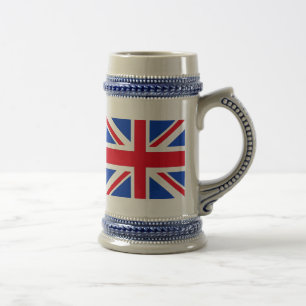 Chope À Bière Drapeau du Royaume-Uni