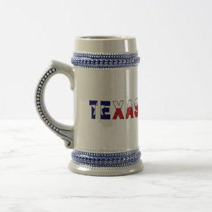 Chope À Bière Drapeau du Texas