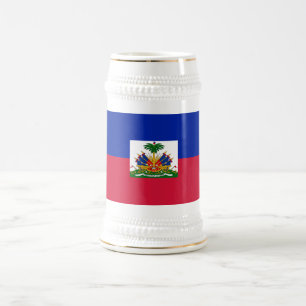 Chope À Bière Drapeau Haïti