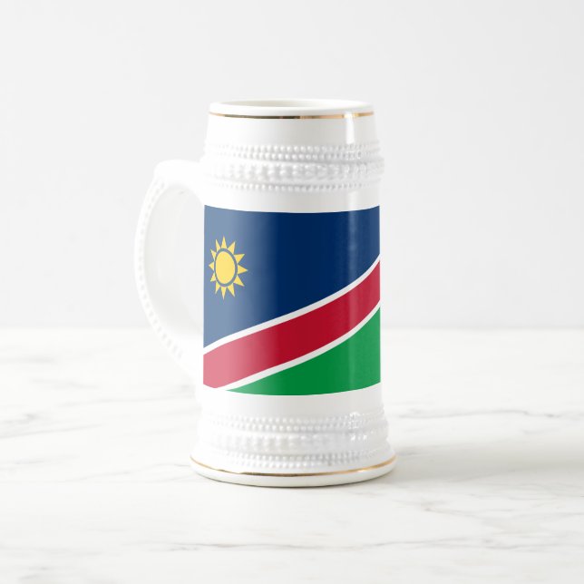 Chope À Bière Drapeau Namibie (Devant gauche)