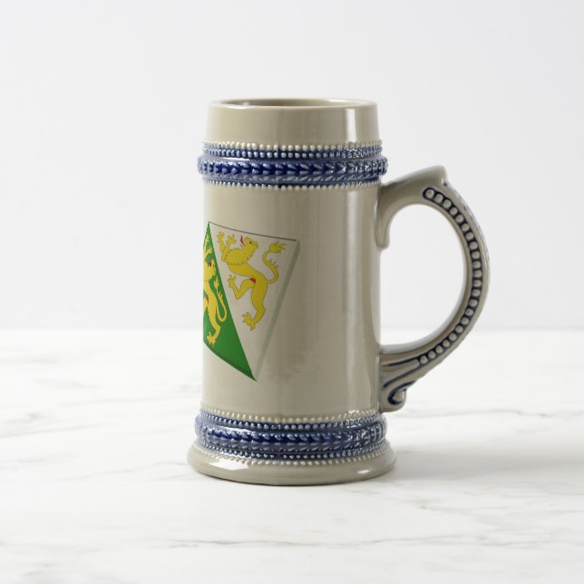 Chope À Bière Drapeaux de la Suisse et du Thurgau (Droite)