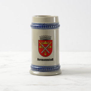 Chope À Bière Écusson de la Hermann-ville