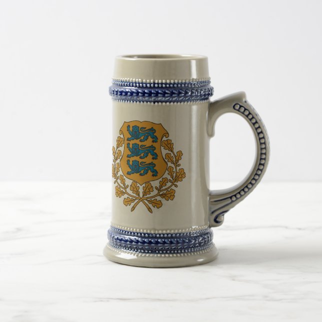 Chope À Bière Eesti - manteau des bras estonien (Droite)