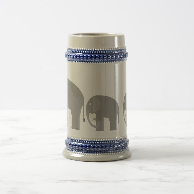 Chope À Bière Eléphants (Centre)