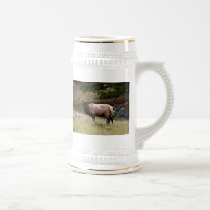 Chope À Bière Elk dans le désert