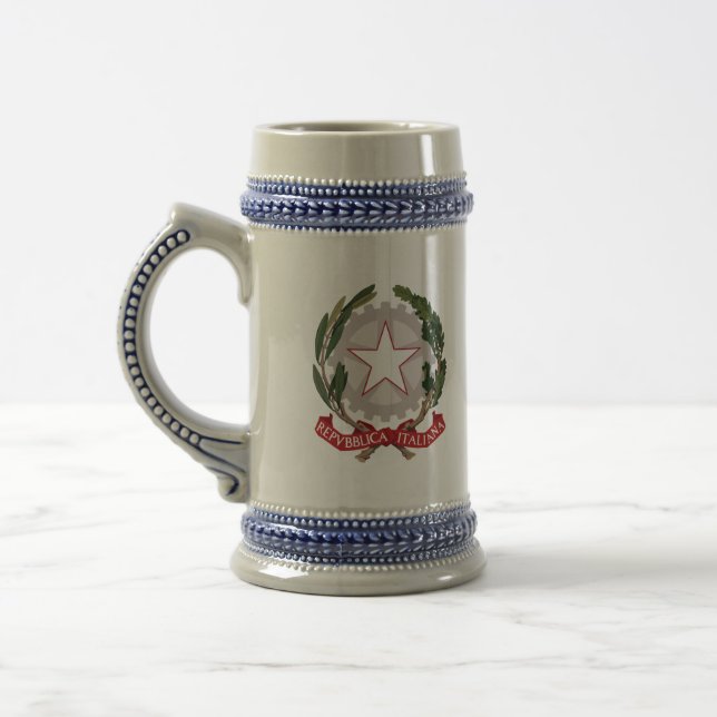 Chope À Bière emblème de l'Italie (Gauche)