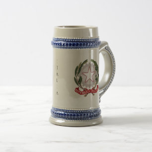 Chope À Bière emblème italien bière stein