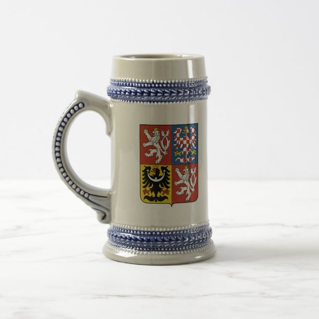 Chope À Bière emblème tchèque (Gauche)
