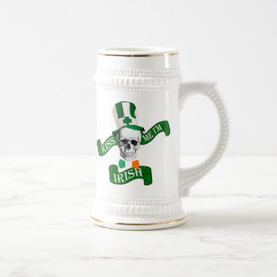 Chope À Bière Embrassez-moi que je suis irlandais