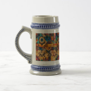 Chope À Bière Enigmatic Indigo "Artistry hérité" 650ml Stein