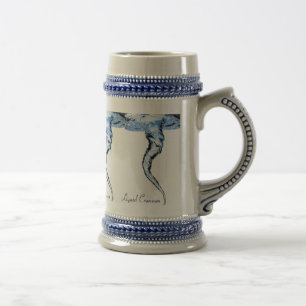 Chope À Bière Entonnoir liquide Stein de crâne