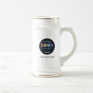 Chope À Bière Entreprise de logo personnalisé