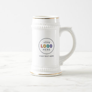 Chope À Bière Entreprise de logo personnalisé
