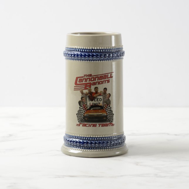 Chope À Bière Équipe d'emballage de bandit de boulet de canon (Centre)