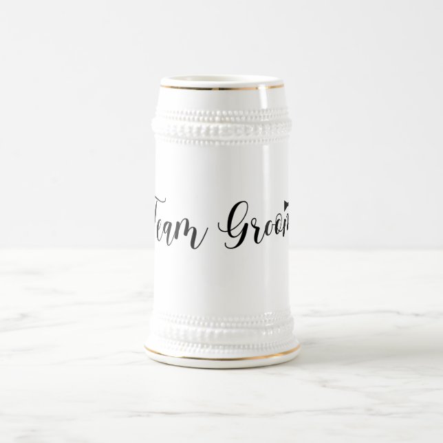 Chope À Bière Équipe Mariage, -Bachelor-cravate-partie (Centre)