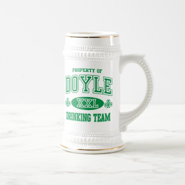 Chope À Bière Équipe potable irlandaise de Doyle (Droite)