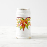 Érable d'argent sur une Stein