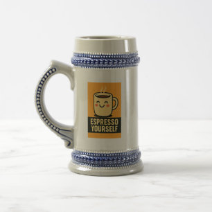 Chope À Bière Espresso Yourself - Commencez votre journée avec u