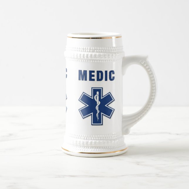 Chope À Bière Étoile de médecin de la vie (Droite)