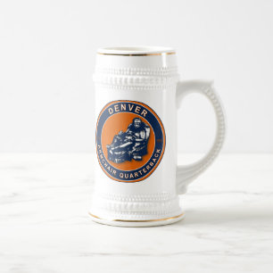 Chope À Bière Fauteuil QB Denver Football Stein