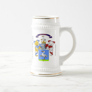 Chope À Bière Feher, l'origine, signification et la crête Stein