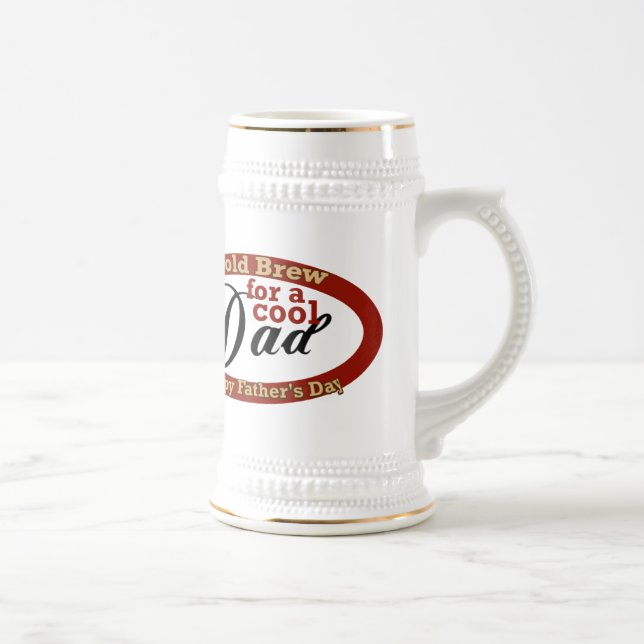 Chope À Bière Fête des pères papa cool (Droite)