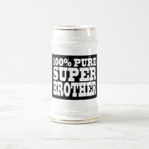 Chope À Bière Frère superbe pur des fêtes d'anniversaire de