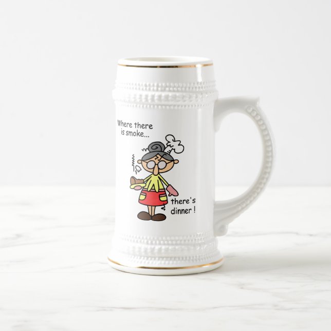 Chope À Bière Fumée et T-shirts et cadeaux de dîner (Droite)