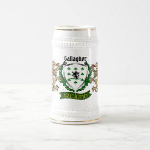 Chope À Bière Gallagher/O. Gallagher Irish Shield Beer Stein