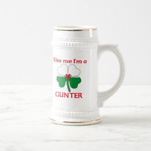 Chope À Bière Gallois personnalisé m'embrassent que je suis