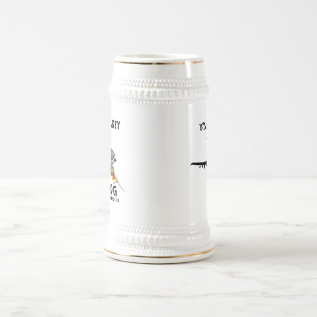 Chope À Bière Grand A-10 méchant - (couleur claire) (Centre)