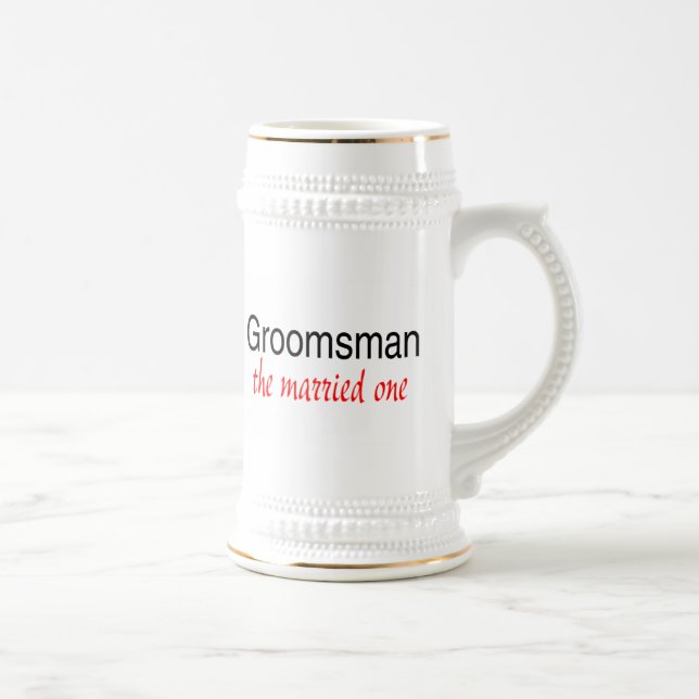Chope À Bière Groomsman (marié) (Droite)