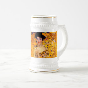 Chope À Bière Gustav Klimt Portrait d'Adele Bloch Bauer