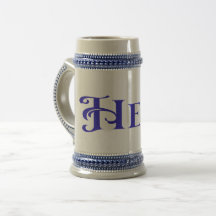 Hero Beer Stein