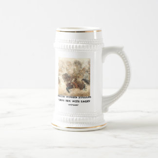CHOPE À BIÈRE HUSSARDS À AILES PAR POLI