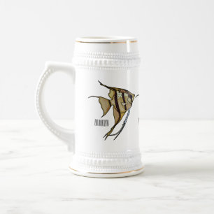 Chope À Bière Illustration d'angelfish