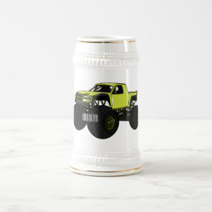 Chope À Bière Illustration de camion monstre