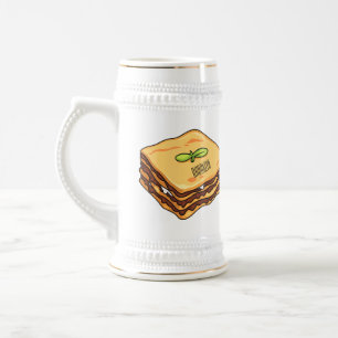 Chope À Bière Illustration de Lasagna