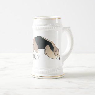 Chope À Bière Illustration de Tamandua