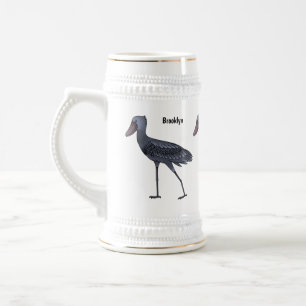 Chope À Bière Illustration d'oiseau de cordonnier