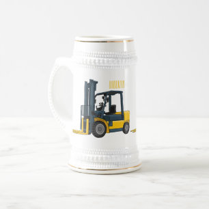 Chope À Bière Illustration du chariot élévateur