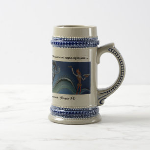 CHOPE À BIÈRE IMAGINAIRE DE QUIJOTE - STEIN JARRA DE CERVEZA