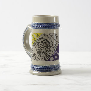 Chope À Bière “Impression du Palais Royal”