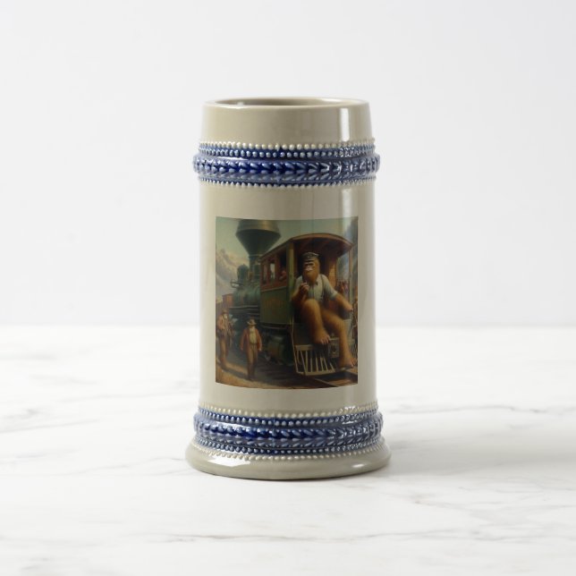 Chope À Bière Ingénieur de train Bigfoot (Centre)