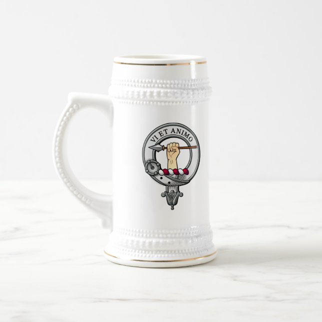 Chope À Bière Insigne McCulloch Crest (Gauche)